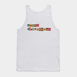 Angry Transsexual Tank Top